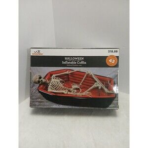 WAY TO CELEBRATE‎ HALLOWEEN AIRBLOWN INFLATABLE 42 INCH INFLATABLE COFFIN